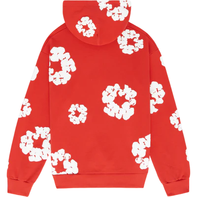 Flower Ring Hoodie – Red